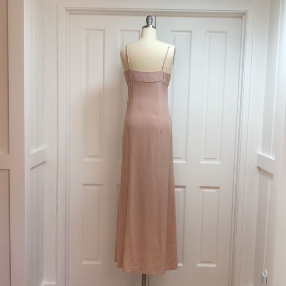 NWT Dusty Rose Stone Cold Fox 100% Silk Slip Dress - 1 (S) - Picture 7 of 10